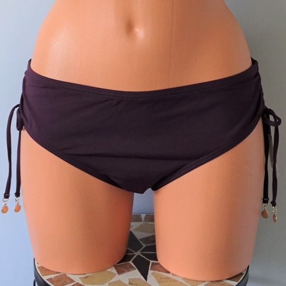 ANNE COLE 2Pc Floral Twist Tankini Set NWT - Picture 2 of 6